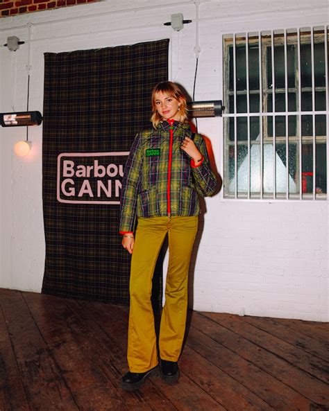 barbour ganni collab.